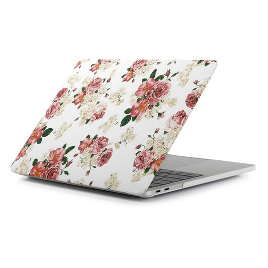 Patterned Front/Back Hard Shell Case for MacBook Air 13.3" Retina Display A2337 M1 (2020)/Air 13.3'' Retina Display A2179 (2020)/Air 13.3-inch (2019) (2018) A1932 - Blooming Flowers