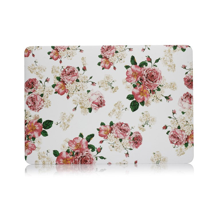 Patterned Front/Back Hard Shell Case for MacBook Air 13.3" Retina Display A2337 M1 (2020)/Air 13.3'' Retina Display A2179 (2020)/Air 13.3-inch (2019) (2018) A1932 - Blooming Flowers