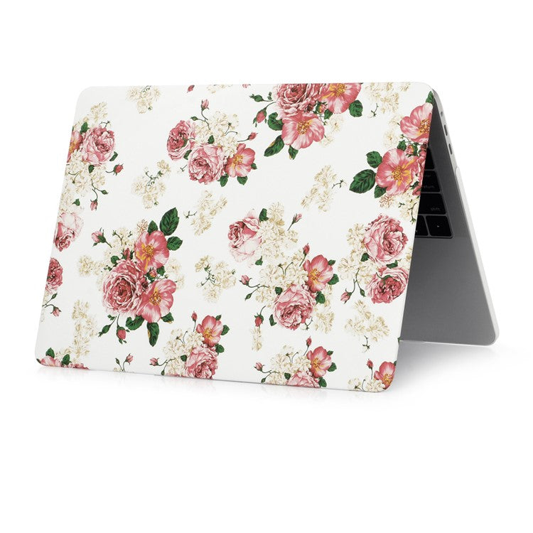 Patterned Front/Back Hard Shell Case for MacBook Air 13.3" Retina Display A2337 M1 (2020)/Air 13.3'' Retina Display A2179 (2020)/Air 13.3-inch (2019) (2018) A1932 - Blooming Flowers
