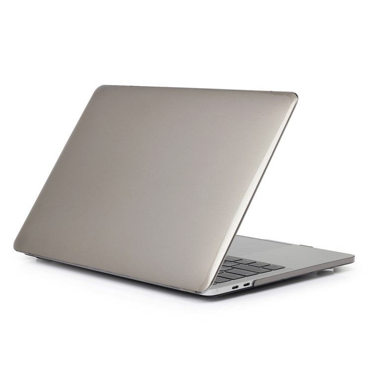 Front and Back See-through PC Case for MacBook Air 13.3" Retina Display A2337 M1 (2020)/Air 13.3'' Retina Display A2179 (2020)/Air 13.3-inch (2019) (2018) A1932 - Grey
