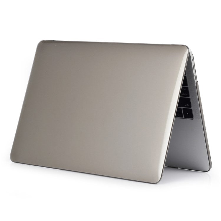 Front and Back See-through PC Case for MacBook Air 13.3" Retina Display A2337 M1 (2020)/Air 13.3'' Retina Display A2179 (2020)/Air 13.3-inch (2019) (2018) A1932 - Grey