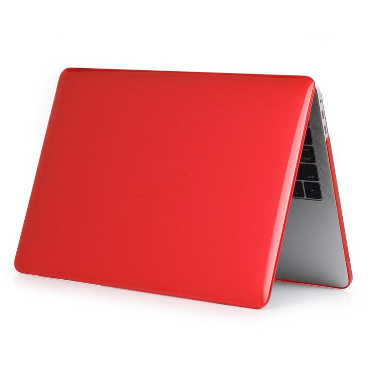 Front and Back See-through PC Hard Case for MacBook Air 13.3" Retina Display A2337 M1 (2020)/Air 13.3'' Retina Display A2179 (2020)/Air 13.3-inch (2019) (2018) A1932 - Red