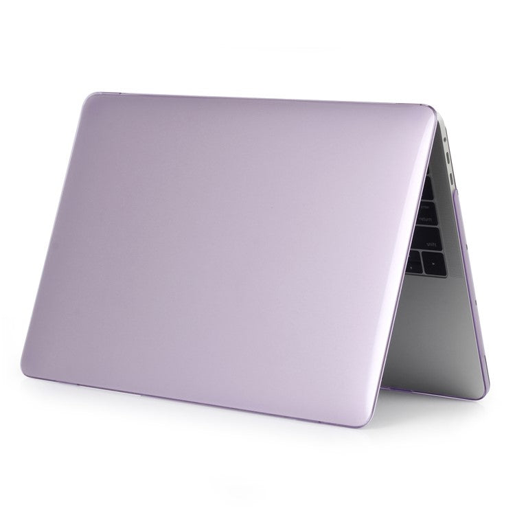 See-through Front/Back PC Protector Case for MacBook Air 13.3" Retina Display A2337 M1 (2020)/Air 13.3'' Retina Display A2179 (2020)/Air 13.3-inch (2019) (2018) A1932 - Purple