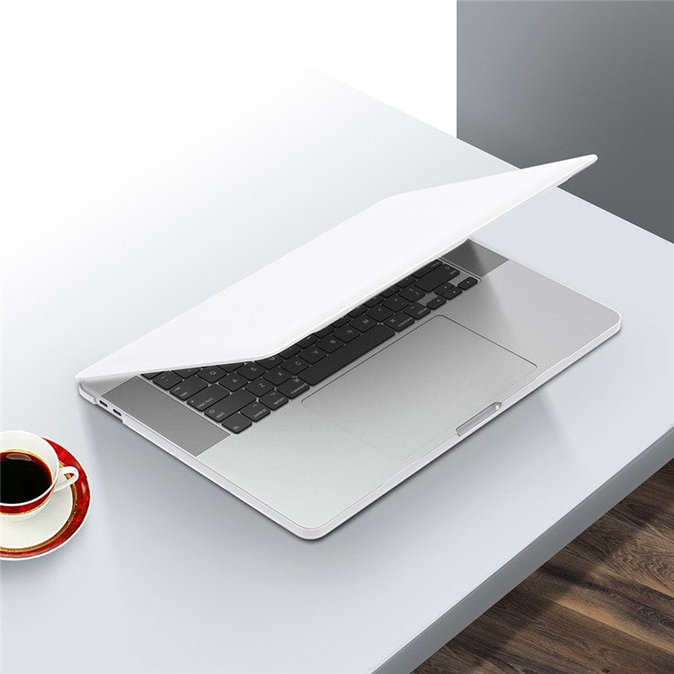 LENTION New Matte Hard Tablet Case for MacBook Air 13.3" Retina Display A2337 M1 (2020)/Air 13.3'' Retina Display A2179 (2020)/Air 13.3-inch (2019) (2018) A1932 - White