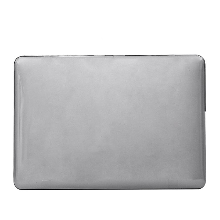 Front and Back See-through Shock Absorption Hard PC Shell Case for MacBook Pro 16 inch (2019) - Grey