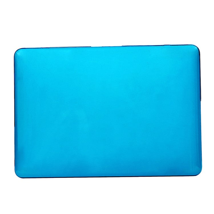 Front and Back See-through Shock Absorption Hard PC Shell Case for MacBook Pro 16 inch (2019) - Baby Blue