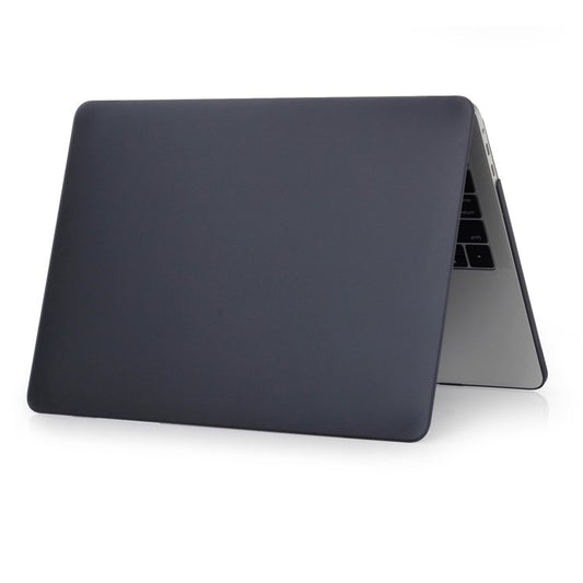 Matte Plastic Front and Back Protective Case for MacBook Pro 16 inch (2019) - Black