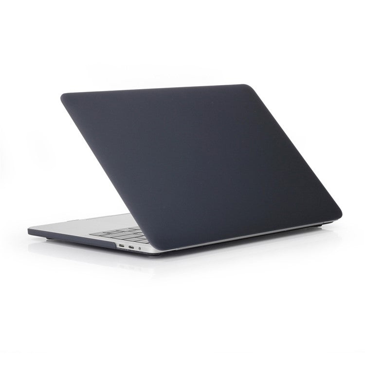 Matte Plastic Front and Back Protective Case for MacBook Pro 16 inch (2019) - Black