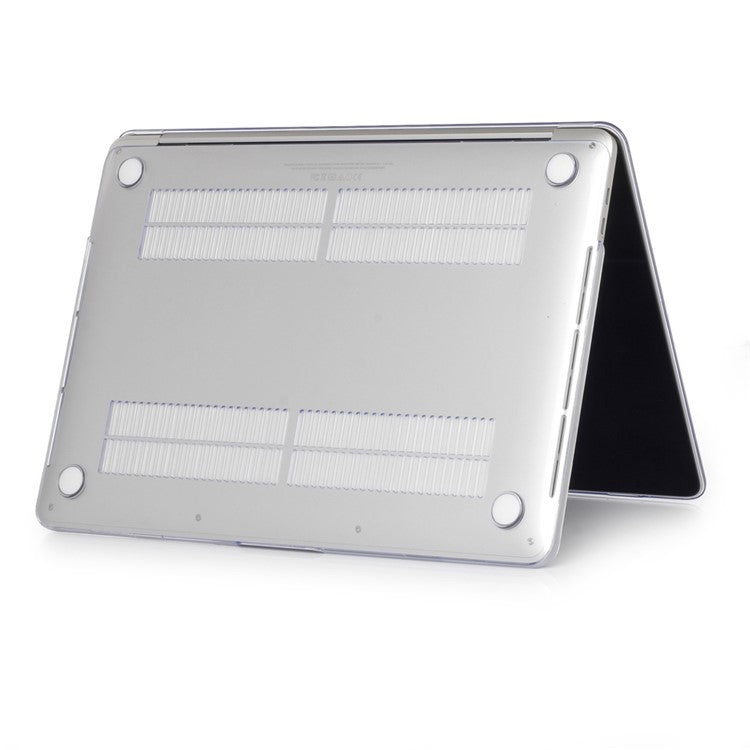 Matte Plastic Front and Back Protective Case for MacBook Pro 16 inch (2019) - Transparent