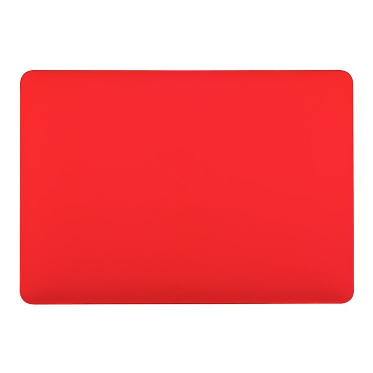 Matte Plastic Front and Back Protective Case for MacBook Pro 16 inch (2019) - Red