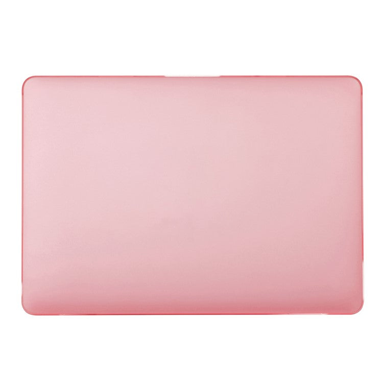 Matte Plastic Front and Back Protective Case for MacBook Pro 16 inch (2019) - Pink