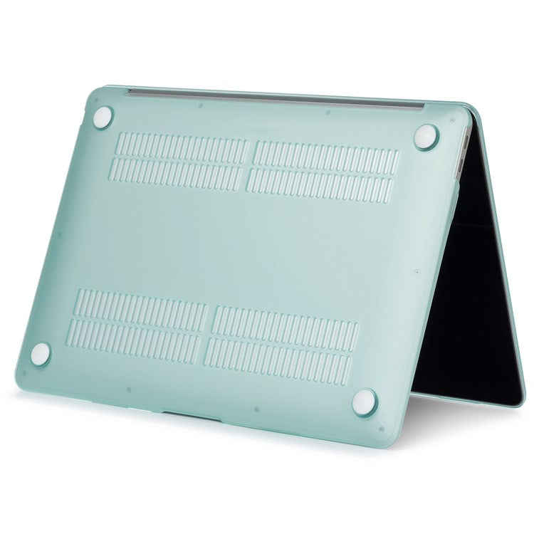 Matte Plastic Front and Back Protective Case for MacBook Pro 16 inch (2019) - Light Green
