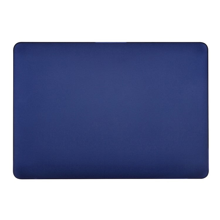 Matte Plastic Front and Back Protective Case for MacBook Pro 16 inch (2019) - Dark Blue
