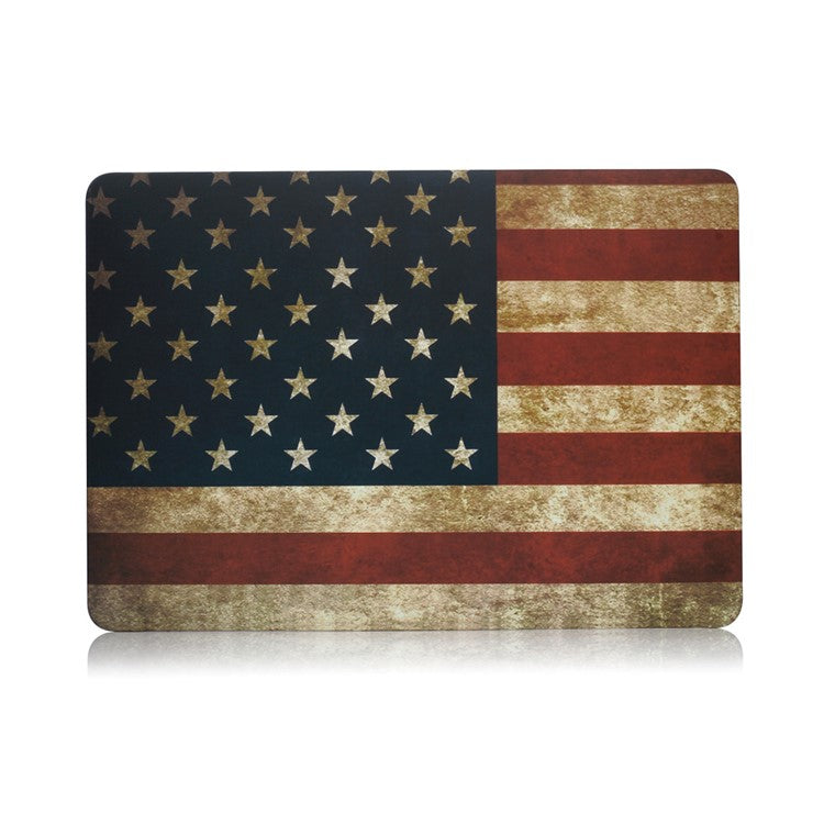 Patterned Hard Protective Case for MacBook Pro 13 inch 2016 A1706/A1708/A1989/A2159/A2251/A2289/A2338 - American Flag