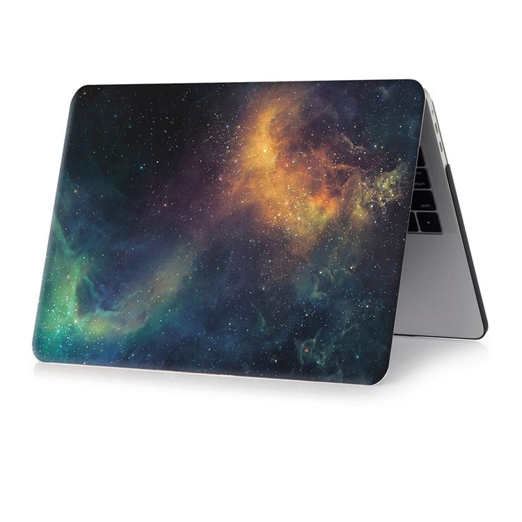 Patterned Hard Protective Case for MacBook Pro 13 inch 2016 A1706/A1708/A1989/A2159/A2251/A2289/A2338 - Starry Sky / Blue