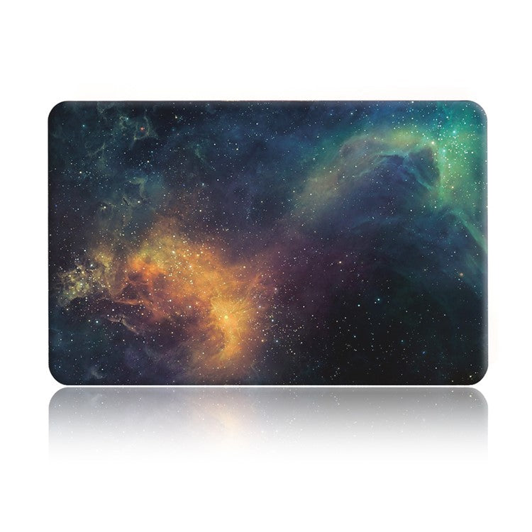 Patterned Hard Protective Case for MacBook Pro 13 inch 2016 A1706/A1708/A1989/A2159/A2251/A2289/A2338 - Starry Sky / Blue