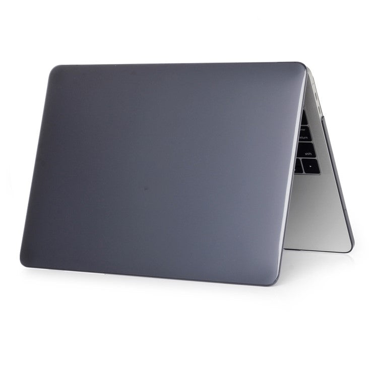 Front and Back Crystal Clear PC Case for Macbook Pro 15.4-inch 2016 with Touch Bar (A1707) - Black
