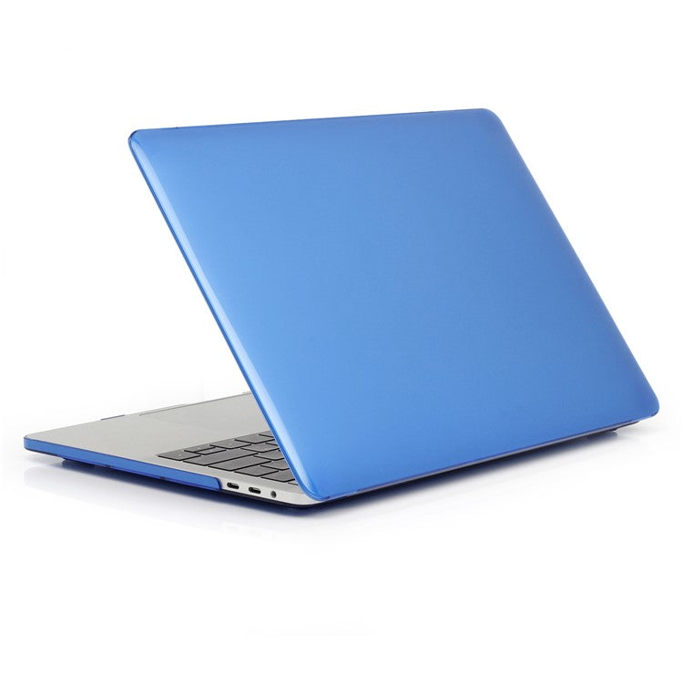 Front and Back Crystal Clear Protective Cover for Macbook Pro 15.4-inch 2016 with Touch Bar (A1707) - Dark Blue