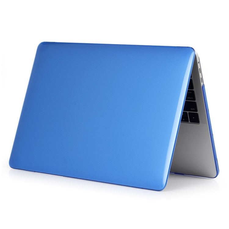 Front and Back Crystal Clear Protective Cover for Macbook Pro 15.4-inch 2016 with Touch Bar (A1707) - Dark Blue