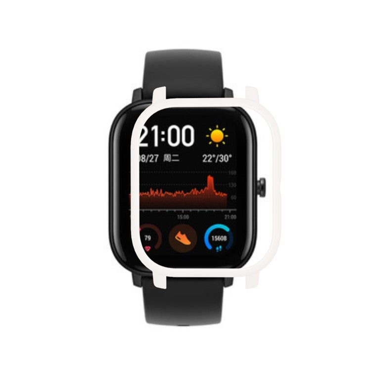 Smart Watch Protective PC Bumper for Amazfit GTS - White