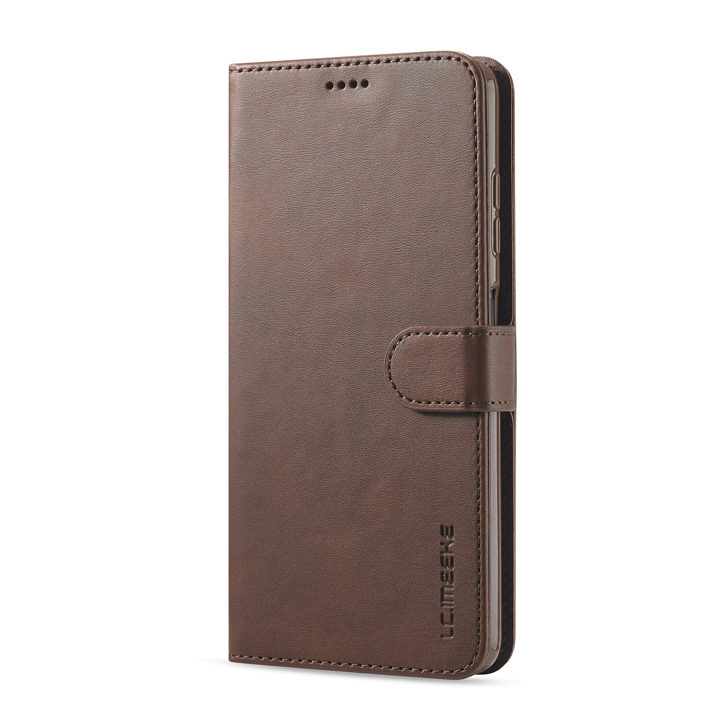 For Xiaomi Poco X3 NFC LC.IMEEKE Calf Texture Horizontal Flip Leather Case with Holder & Card Slots & Wallet(Brown)