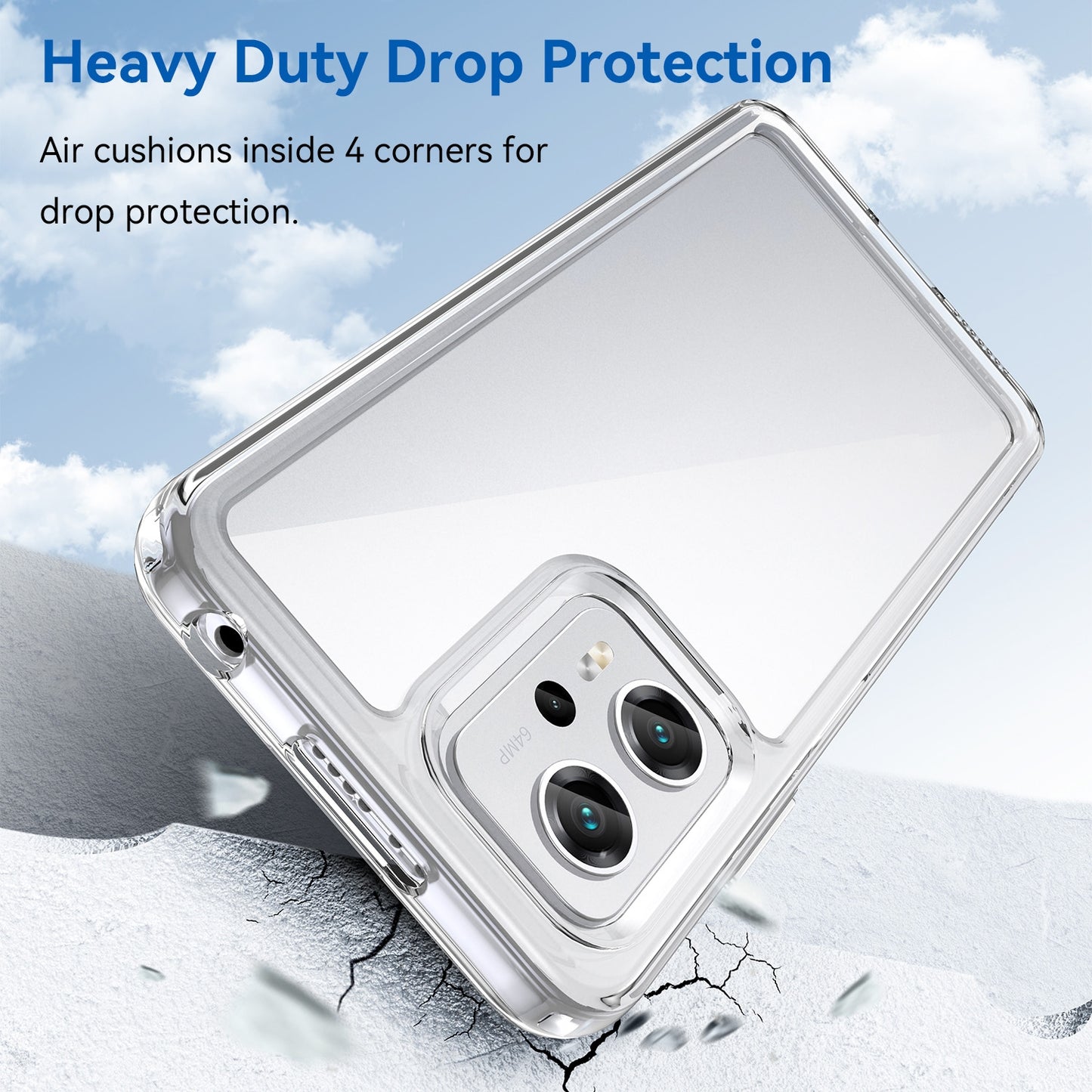 For Xiaomi Poco X4 GT Candy Series TPU Phone Case(Transparent)