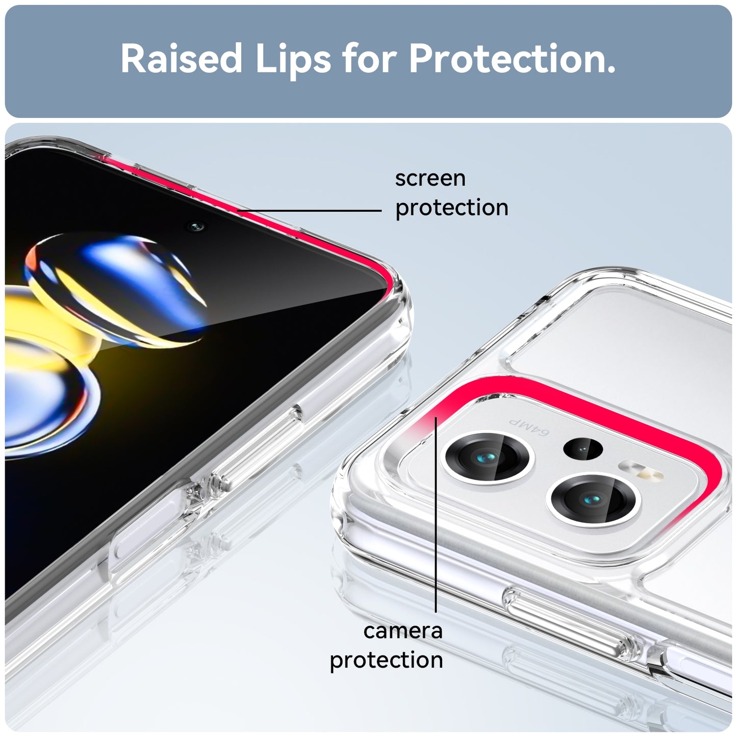 For Xiaomi Poco X4 GT Candy Series TPU Phone Case(Transparent)