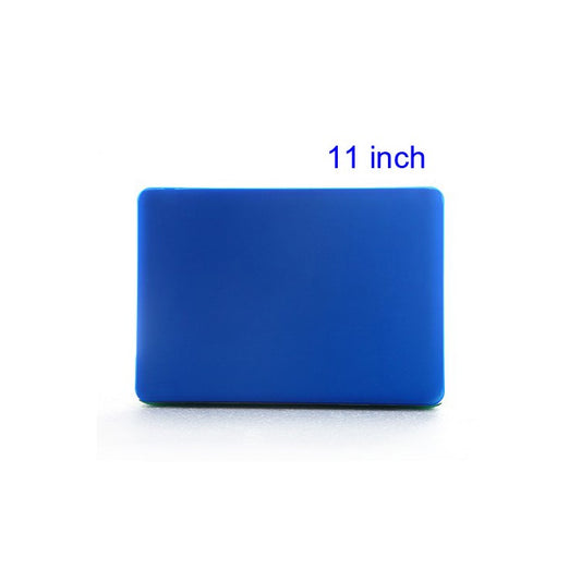 For 11" 11.6" Mac MacBook Air Crystal Hard Shell Cover Case Laptop - Translucent Dark Blue