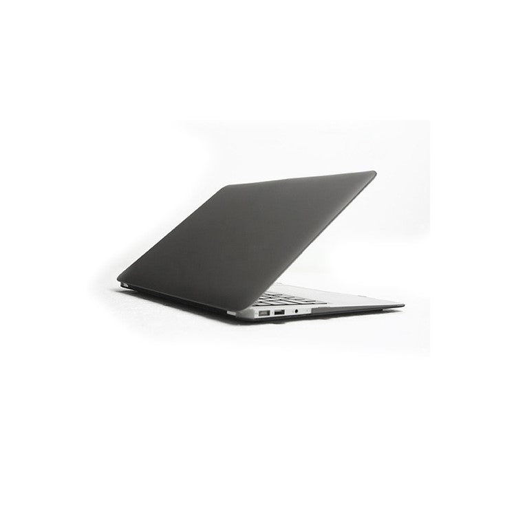 Multiple Colors Crystal Hard Case Full Cover Skin for Macbook Air 13.3 A1466/A1369 - Translucent Grey