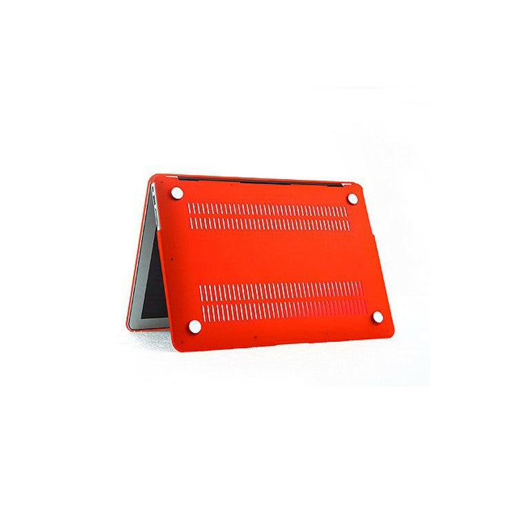 Multiple Colors Crystal Hard Case Full Cover Skin for Macbook Air 13.3 A1466/A1369 - Translucent Red
