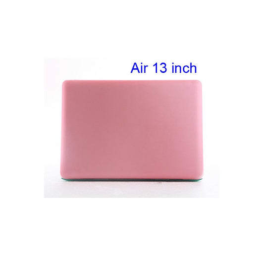 Multiple Colors Crystal Hard Case Full Cover Skin for Macbook Air 13.3 A1466/A1369 - Translucent Pink