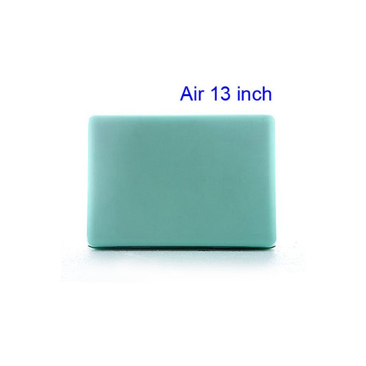 Multiple Colors Crystal Hard Case Full Cover Skin for Macbook Air 13.3 A1466/A1369 - Translucent Green