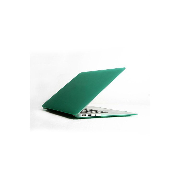 Multiple Colors Crystal Hard Case Full Cover Skin for Macbook Air 13.3 A1466/A1369 - Translucent Green