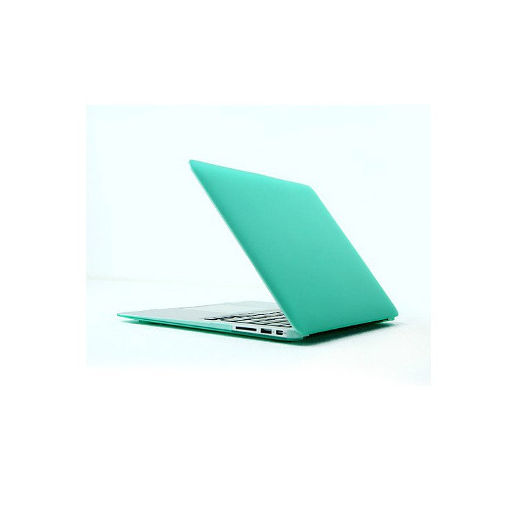 Multiple Colors Crystal Hard Case Full Cover Skin for Macbook Air 13.3 A1466/A1369 - Translucent Green